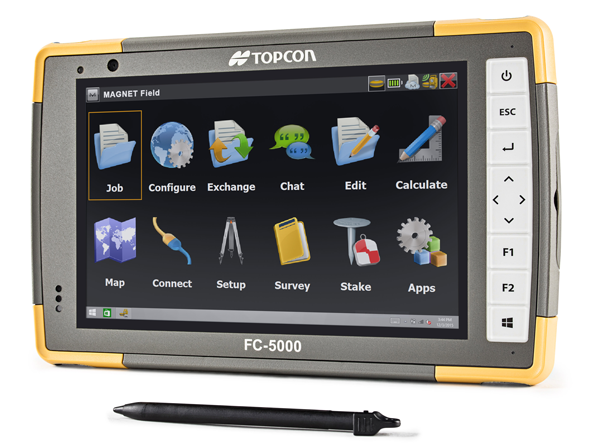 Topcon FC-5000 GPS, Camera, 4G Cell