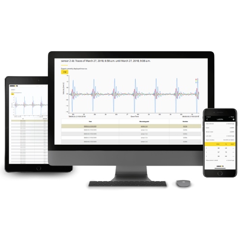 VIbration Monitoring -Honeycomb web platform | Position Partners